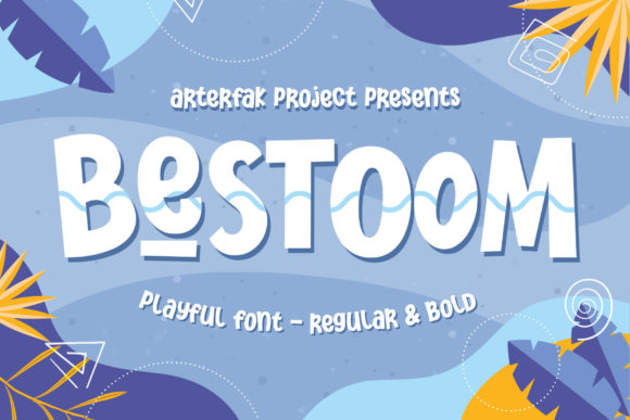 Bestoom: A Fun Display Font for Creative Campaigns