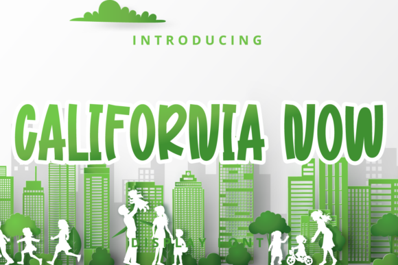 California Now: A Bold Font for Digital Campaigns