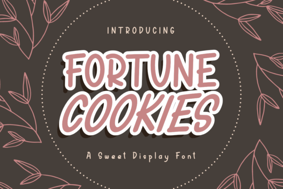Cookies Fortune Font for Creative Projects