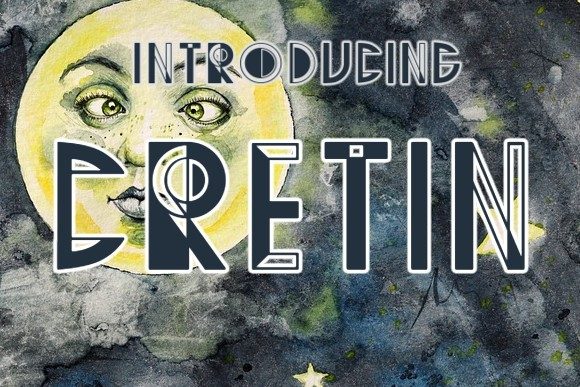 Cretin: A Bold Display Font for Creative Projects