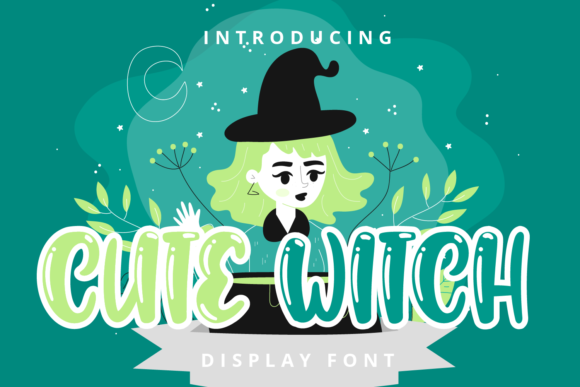 Cute Witch Font for Playful Branding