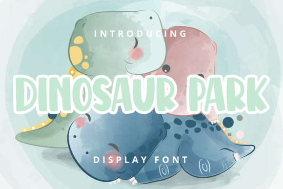 Dinosaur Park Font for Business