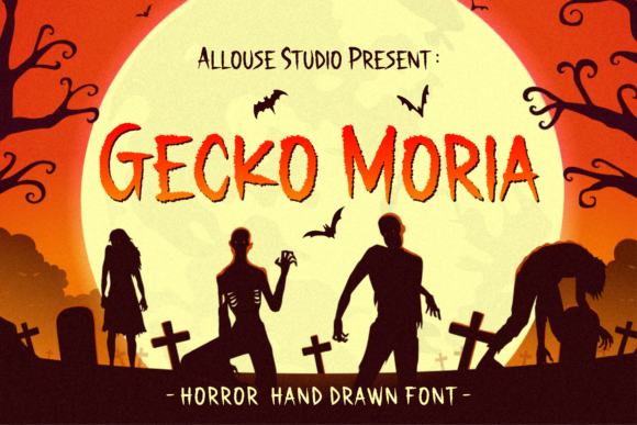 Gecko Moria: A Font for Halloween Campaigns