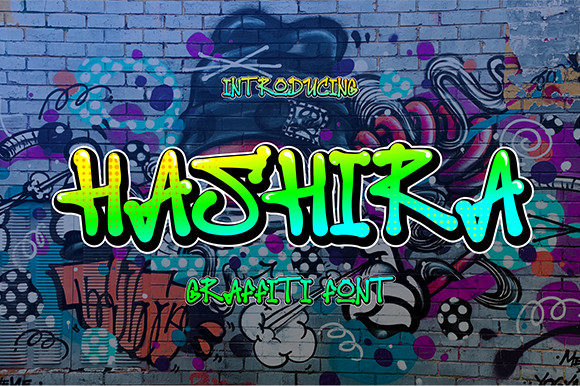 Hashira: A Bold Display Font for Creative Campaigns