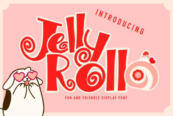 Jelly Roll Font: Retro Style for Creative Projects