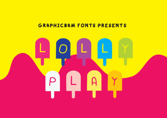 Lolly Play: A Fun Display Font for Creative Projects