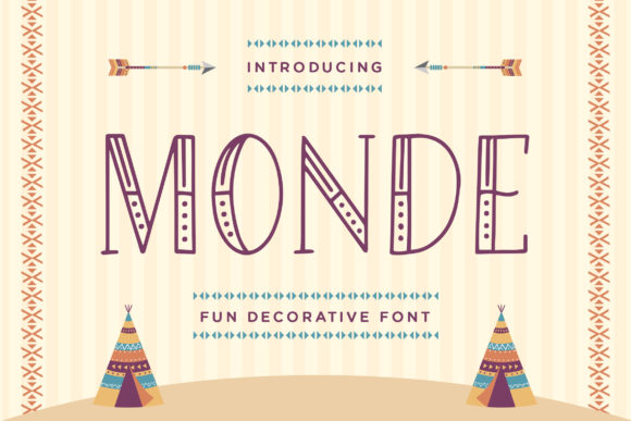 Monde: A Magical Display Font