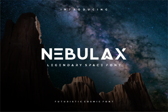 Nebulax: A Bold Display Font for Web Design