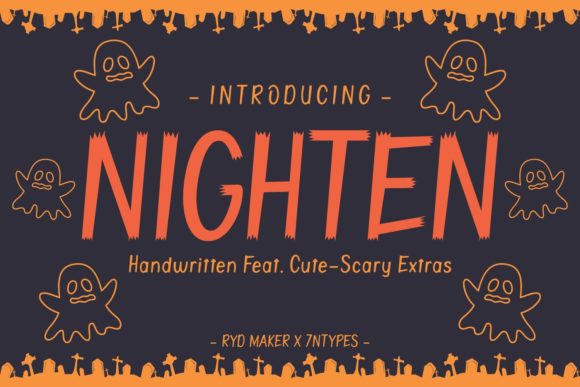 Nighten Font: Modern Branding Made Easy