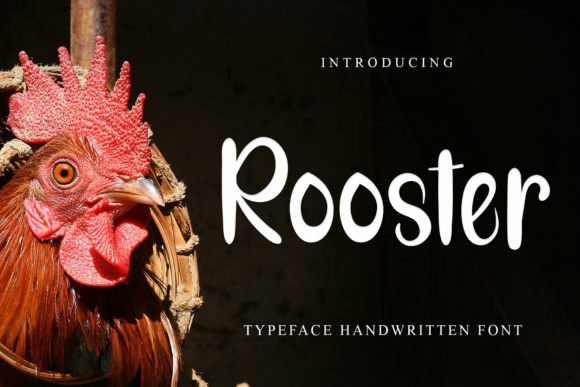 Rooster: A Bold Font for Creative Design