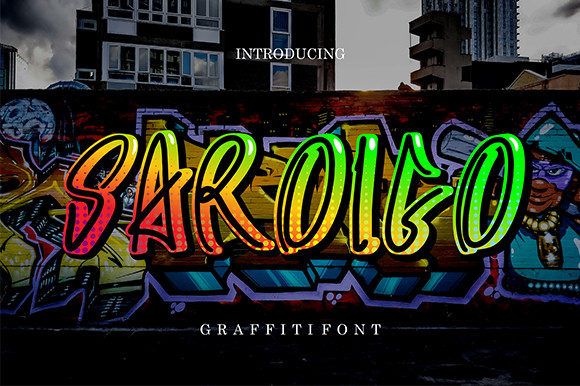 Saroigo: A Bold Display Font for Designers
