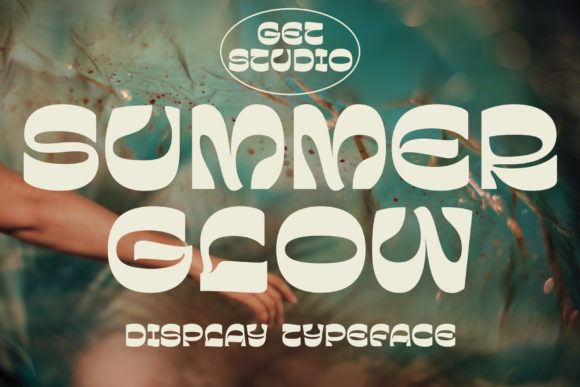 Summer Glow: A Retro Display Font for Creative Projects