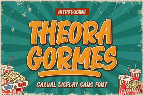Theora Gormes: A Bold Display Font for Web Design