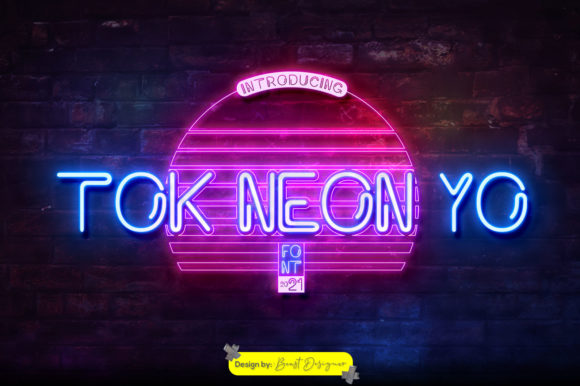 Tok Neon Yo Font for Business