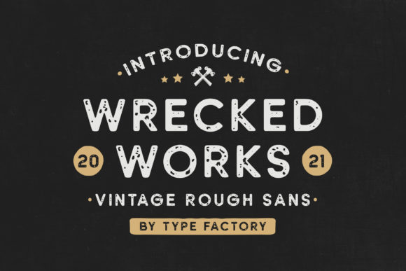 Wrecked Works: A Font That Elevates Your Brand